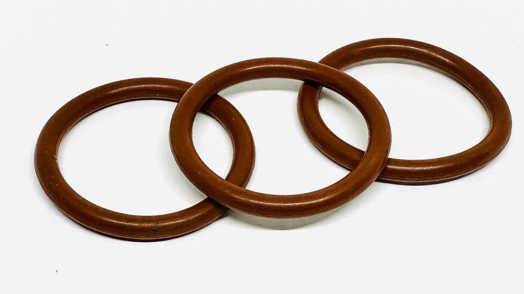 F00RJ00534 Кольцо уплотнительное форсунки BOSCH Viton коричневое
