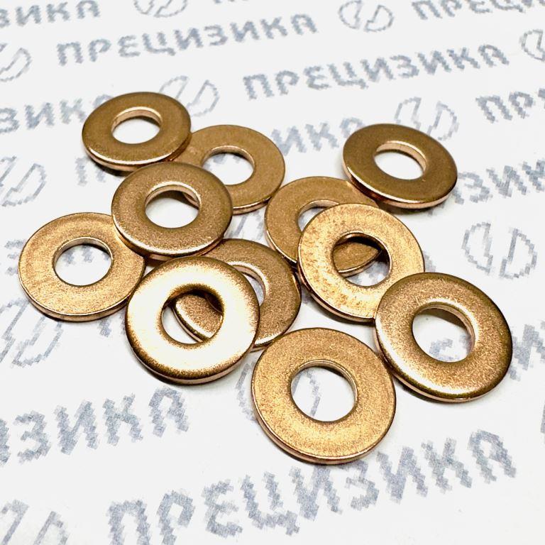 7х16х1,5 Шайба медная (АЗПИ)